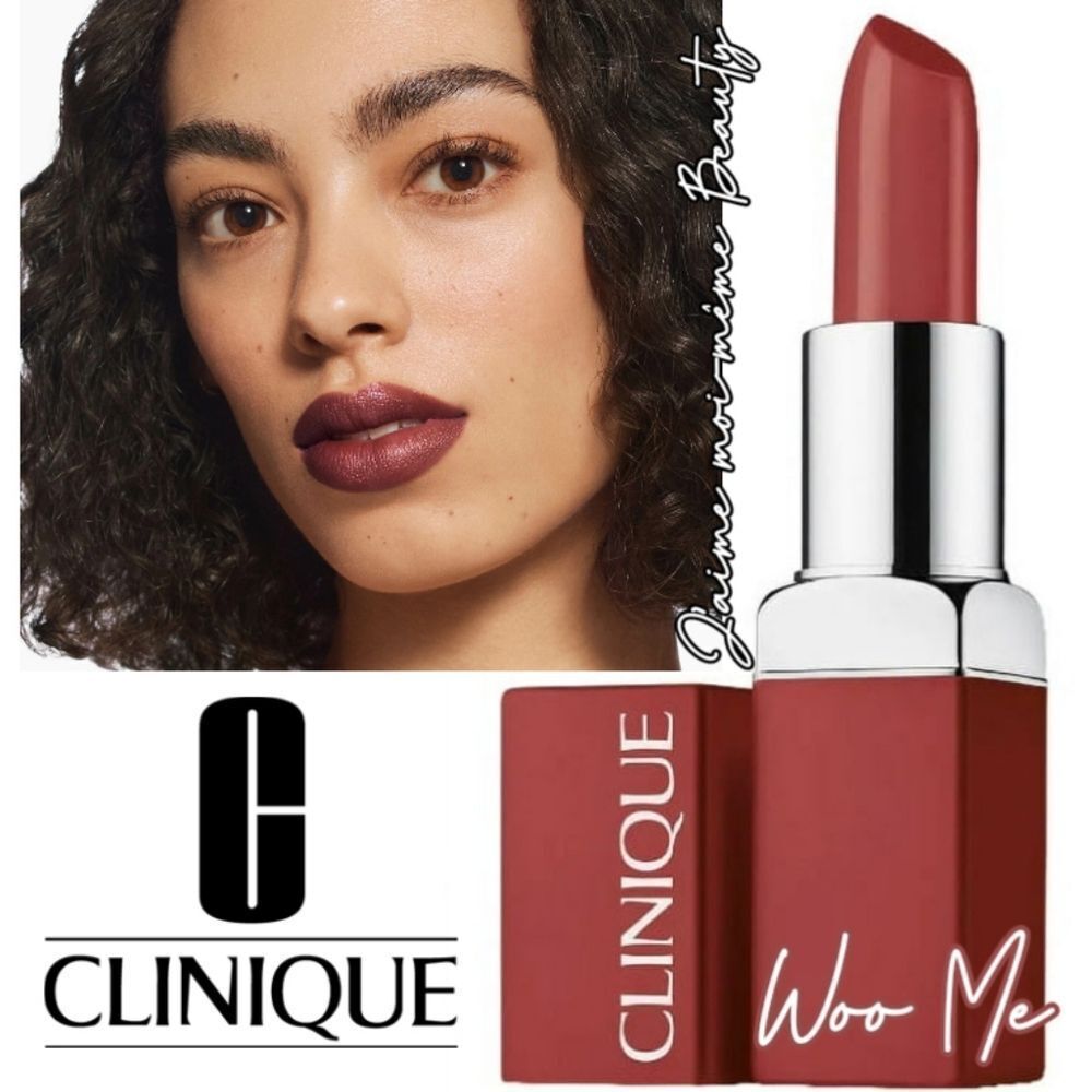 Clinique Even Better Pop Lipstick in Woo Me (Medium Dark Plum)